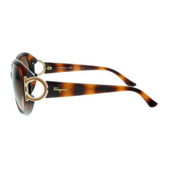 Salvatore Ferragamo Sunglasses SF668 Havana/Brown Gradient - Picture 4 of 7